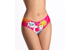 Mememe Lingerie Comics Strong Girl Slip Womens Sexy Panties G-Strings, Panties and Shorts